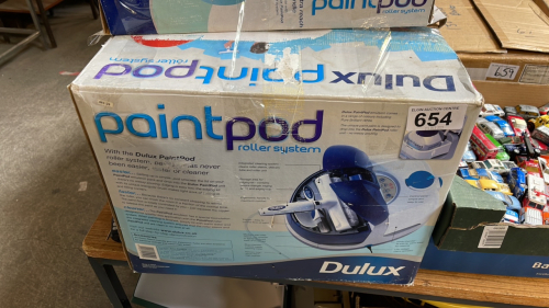PAINT POD ROLLER SYSTEM
