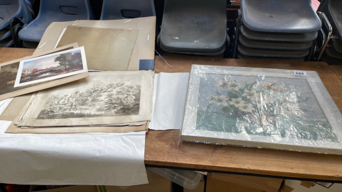 PICTURE FLOWERS & ART FILE OF PRINTS