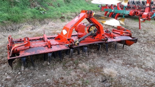 KUHN POWER HARROW 3M NEW TYNES FITTED - 7 ACRES DONE