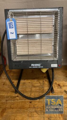 Rhino Ceramic Heater - 110V