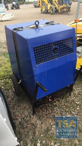 SDMO 6 KVA DIESEL GENERATOR YEAR 2002 1259 HOURS