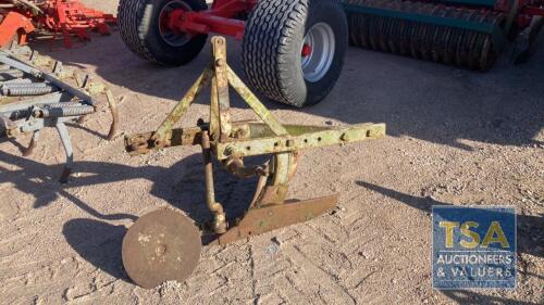 MASSEY FERGUSON SINGLE FURROW PLOUGH