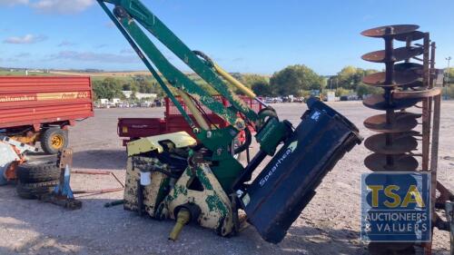 SPEARHEAD 565 HEDGECUTTER C/W 2015 HEAVY DUTY HEAD