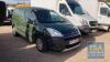 Citroen Berlingo 625 XTR + Hdi - 1560cc 2 Door Van