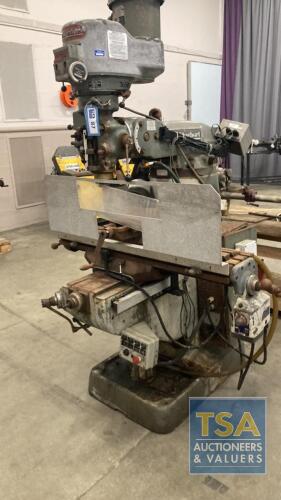 Bridgeport Milling Machine - 415V - Grey