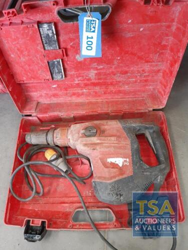 Hilti TE70 Heavy Duty Hammer Drill - 110V