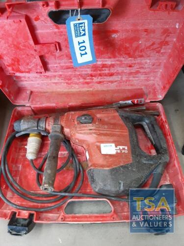 Hilti TE70 Heavy Duty Hammer Drill - 110V