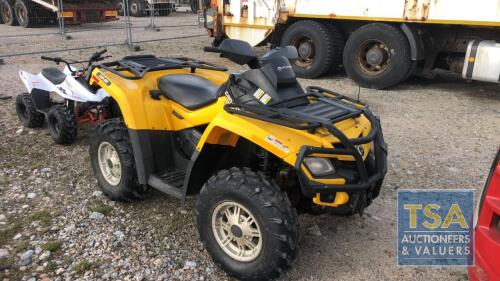 CAN - AM, XT650 V TWIN EFI, YEAR 2011, 8005 MILES, PLUS VAT