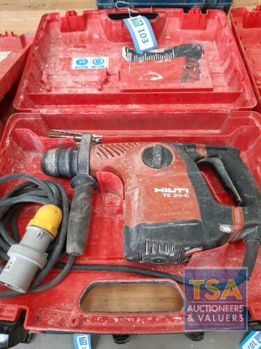 Hilti TE30-C Heavy Duty Hammer Drill - 110V