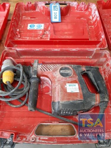 Hilti TE30C Heavy Duty Hammer Drill - 110V