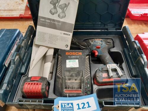 Bosch Cordless Screw Gun - 18V - With 2 Batieries & Charger