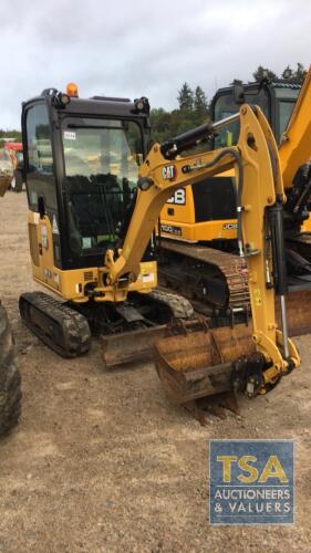 CAT 301-8-05A, REG 11/2021, 315HRS, Q HITCH & 3 BUCKETS, PLUS VAT