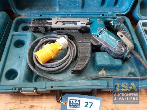 Makita 6843 Auto Feed Screwdriver - 110V