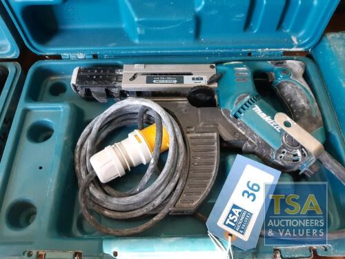 Makita 6843 Auto Feed Screwdriver - 110V