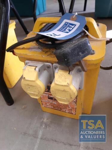 3.3kVA Portable Site Transformer Two Outlet