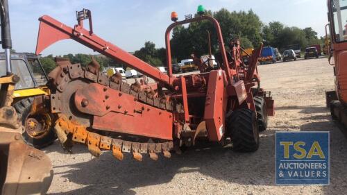 Ditchwitch 5110D Trencher, Year 2005, 4310 Hours, Serial No. 5J0328, c/w Trenching Blade, Stabilisers & Backhoe Arm, Straight from work, PLUS VAT