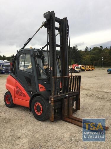 LINDE 5 TONNE, YEAR - 2013, HOURS - 16000, PLUS VAT