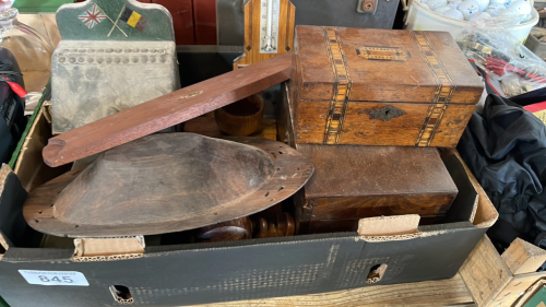 BOX WOODENWARE ETC