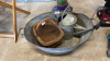 GALVANISED BATH & CONTENTS