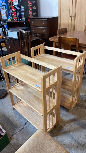 2 BOOKCASES