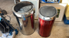 2 KITCHEN BINS