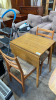 TABLE & 2 CHAIRS