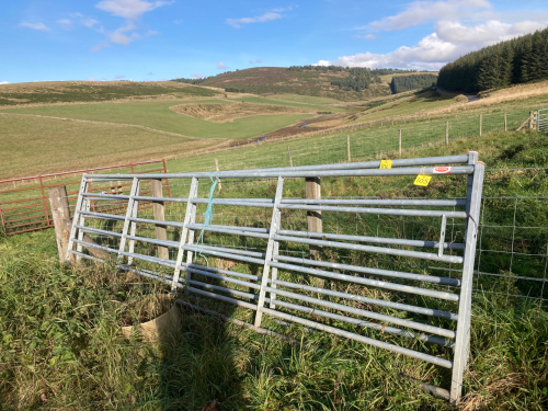 1 NO GALVANISED FIELD GATE 16FT