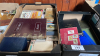 2 BOXES ASSORTED ALBUMS BOOKS ETC