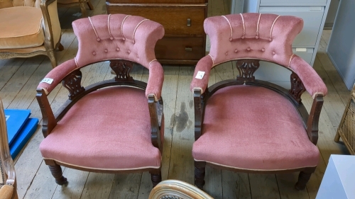 2 TUB CHAIRS