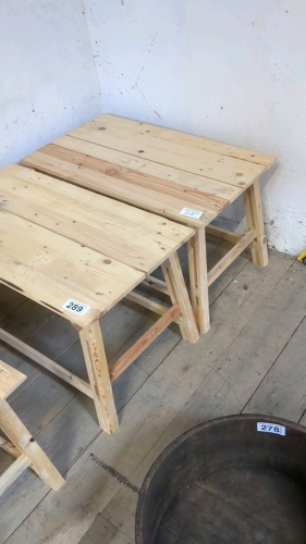 2 COFFEE TABLES