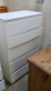 5 DRAWER WHITE CHEST