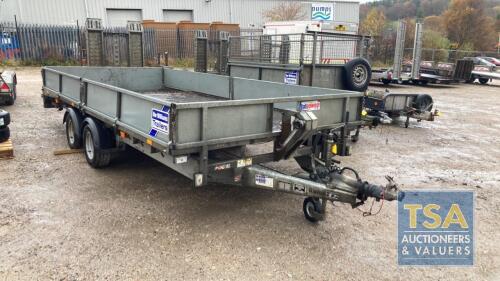 IFOR WILLIAMS 16' x 7' BEAVERTAIL TRAILER 2016