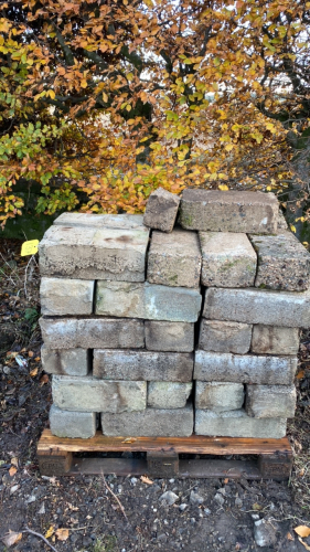 Pallet of Cement Blocks