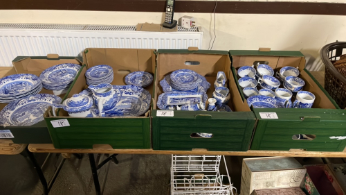 4 BOXES SPODE CHINA