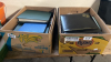 2 BOXES STAMPS & ALBUMS ETC