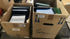 2 BOXES STAMPS & ALBUMS ETC