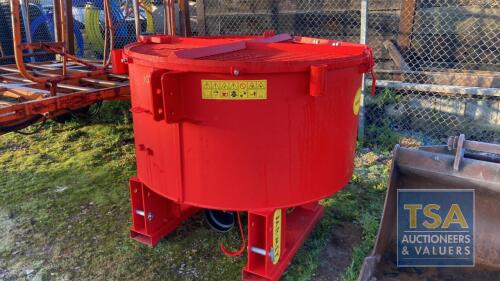 JARMET PAN MIXER WITH PTO & HYDRAULIC MOTOR