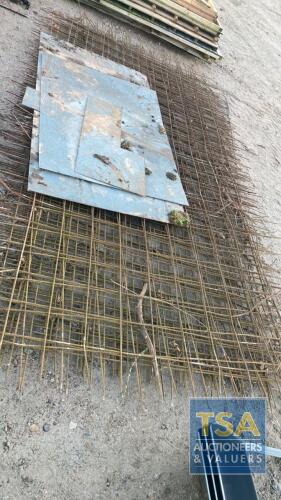 RE - INFORCING MESH AND STEEL SHEETS