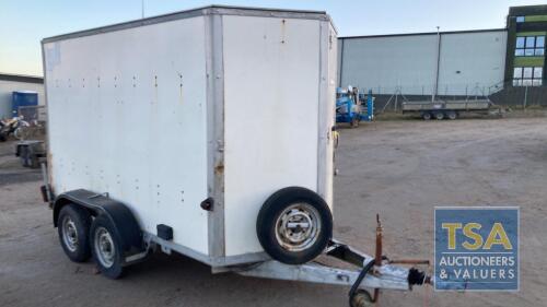 IFOR WILLIAMS BV105 BOX TRAILER