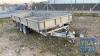 IFOR WILLIAMS LM166 TRI AXLE TRAILER