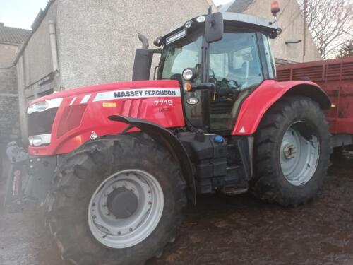 MF Dyna 7718 Tractor c/w Front Linkage PO17 FRP 2670hrs