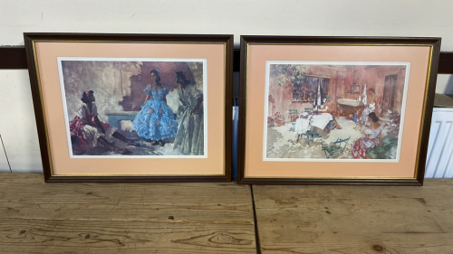 2 RUSSELL FLINT PRINTS
