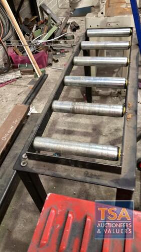 1.2m Roller Feed Table