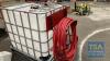 IBC Tank With Electric Pump and Hose - 2