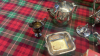 BOX ASSORTED PLATED WARE & CASSEROLE DISH - 3