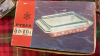 BOX ASSORTED PLATED WARE & CASSEROLE DISH - 5