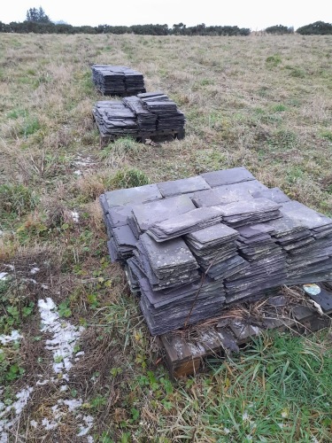 3 X PALLETS OF SLATES