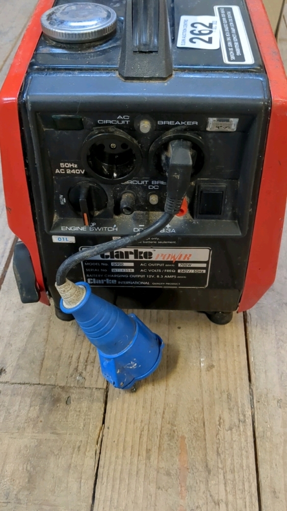 CLARKE POWER GENERATOR