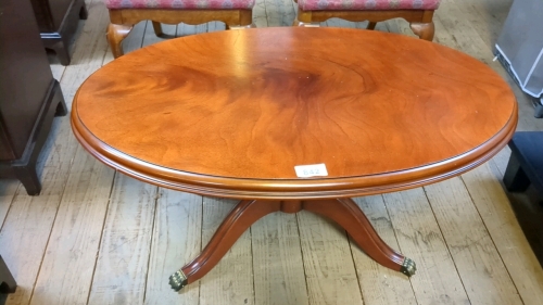 OVAL COFFEE TABLE