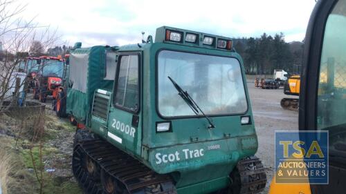 Scot Trac 2000R, 237 hours Displayed - Not Warranted, Scottish & Southern Direct. 7% Buyers Premium Applies, Plus VAT